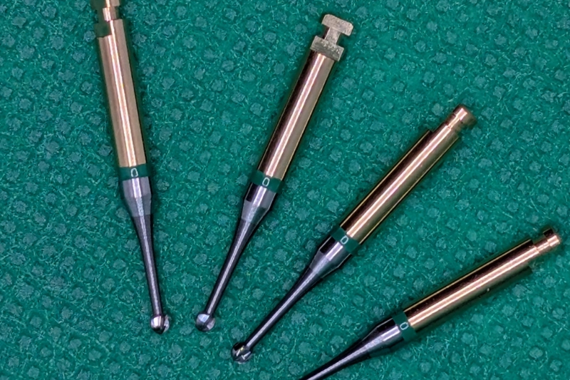 よく削れるドリルを使用